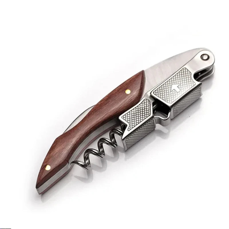 Professional Wood Grip Corkscrew