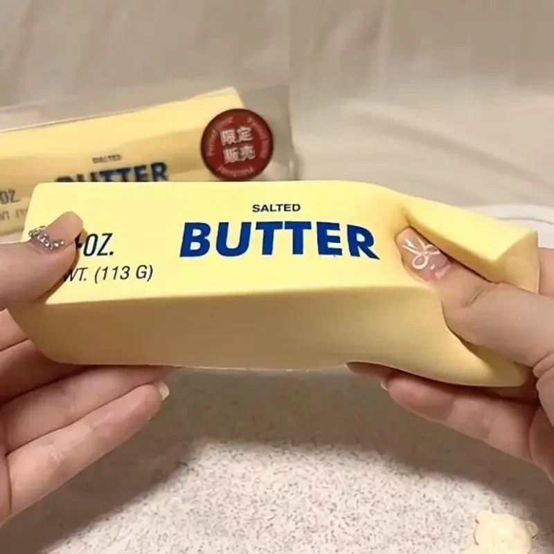 Soft Butter Stick Stress Toy